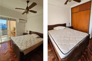 Dormitorio principal – Departamento en Francia 2384, Santa Fe