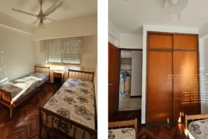 Segundo dormitorio – Departamento en Francia 2384, Santa Fe