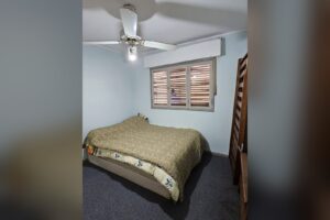Segundo dormitorio del departamento en 1º de Mayo 3778, Santa Fe